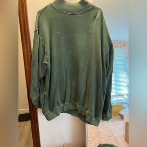 Green, sweatshirt, x-large, aerie